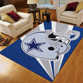 Dallas Cowboys Helmet Carpet Area Rugs