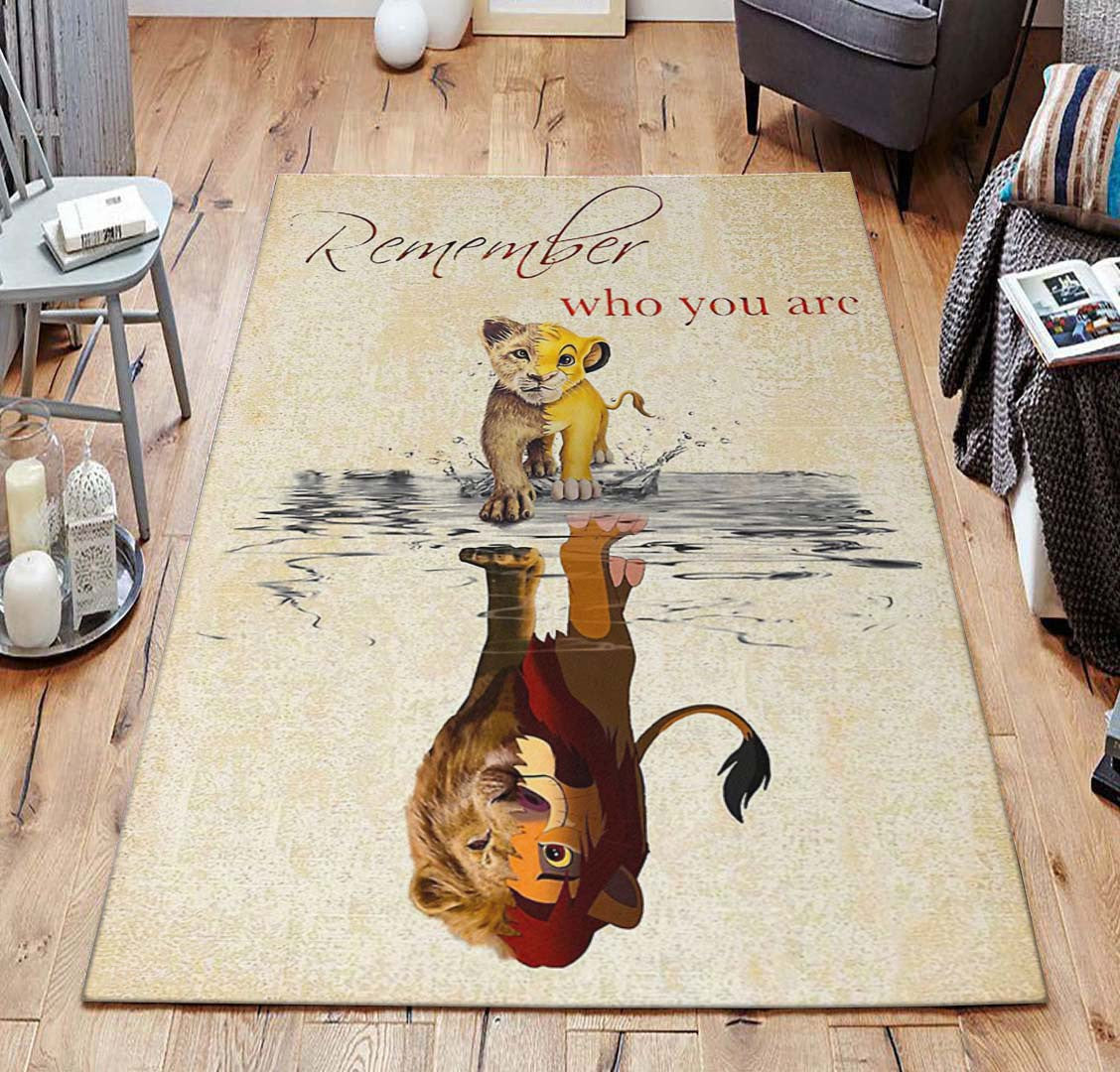 Lion King Remember Who You Are Carpet Area Rugs