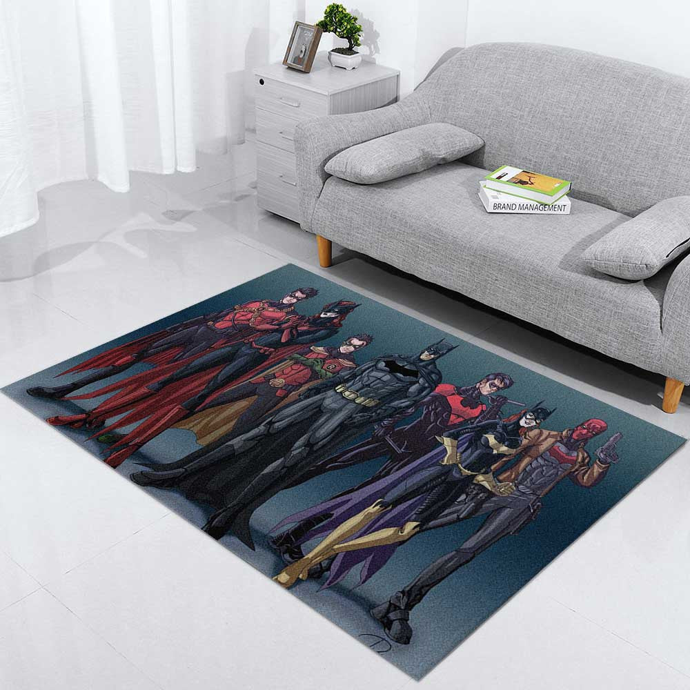 Super Heroes Justice League Carpet Area Rugs