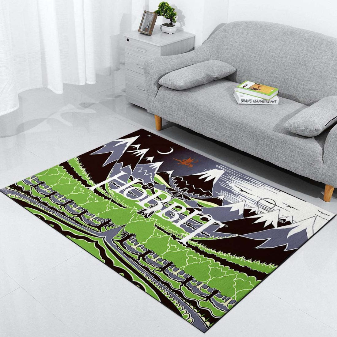 The Hobbit Jrr Tolkien Carpet Area Rugs