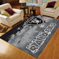 Oakland Raiders Football Team Fade Carpet Area Rugs