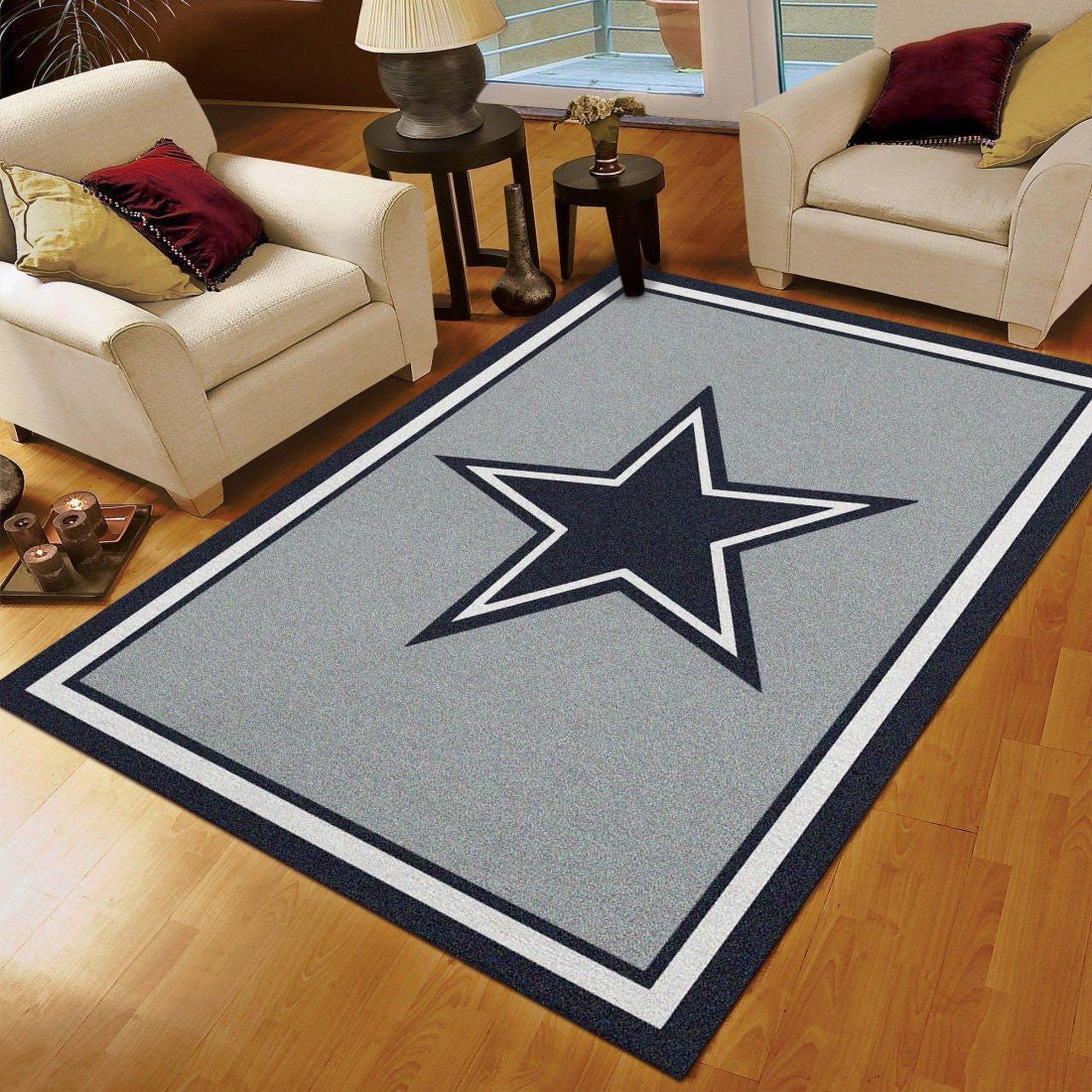 Dallas Cowboys Football Team Spirit Carpet Area Rugs