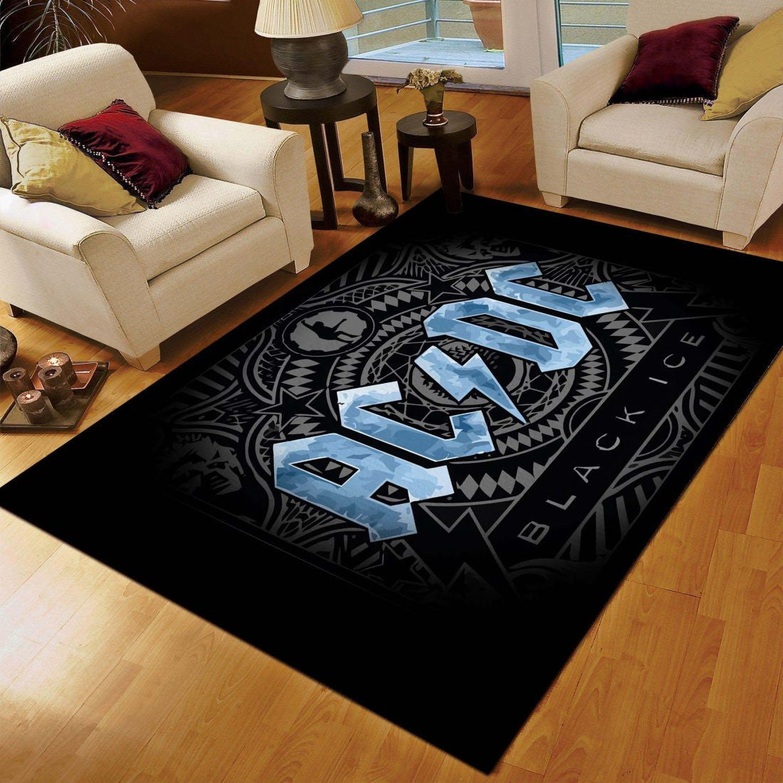 ACDC Black Ice Carpet Area Rugs
