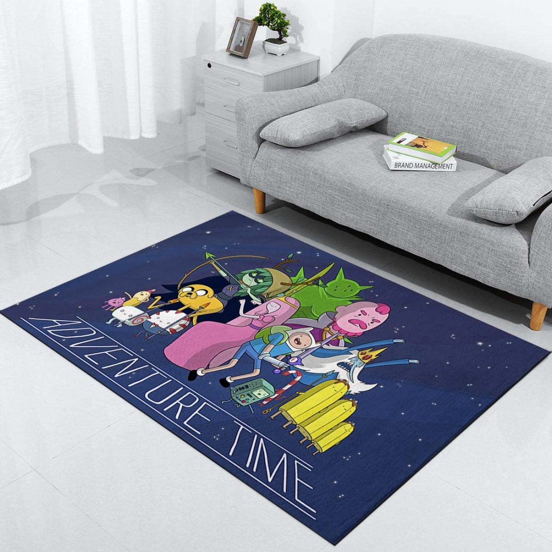 Adventure Time Cartoon Carpet Area Rugs