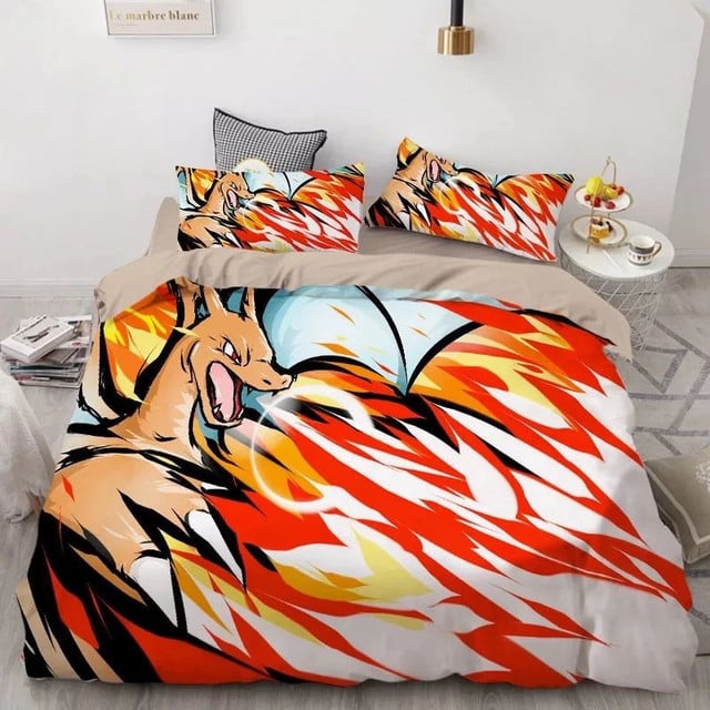 Pokemon Pikachu 5 Duvet Cover Set Bedding Set