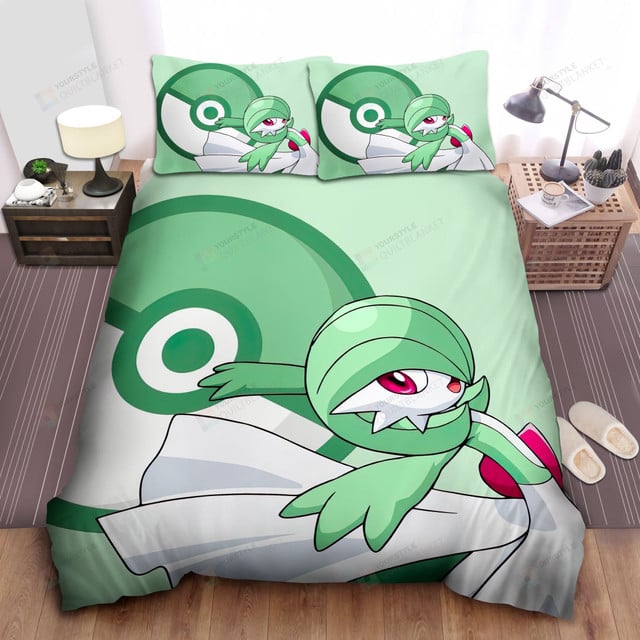 Pokémon Funny Gardevoir Bedding Set Duvet Cover